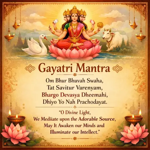 Why is the Gayatri Mantra Sacred for Hindus?